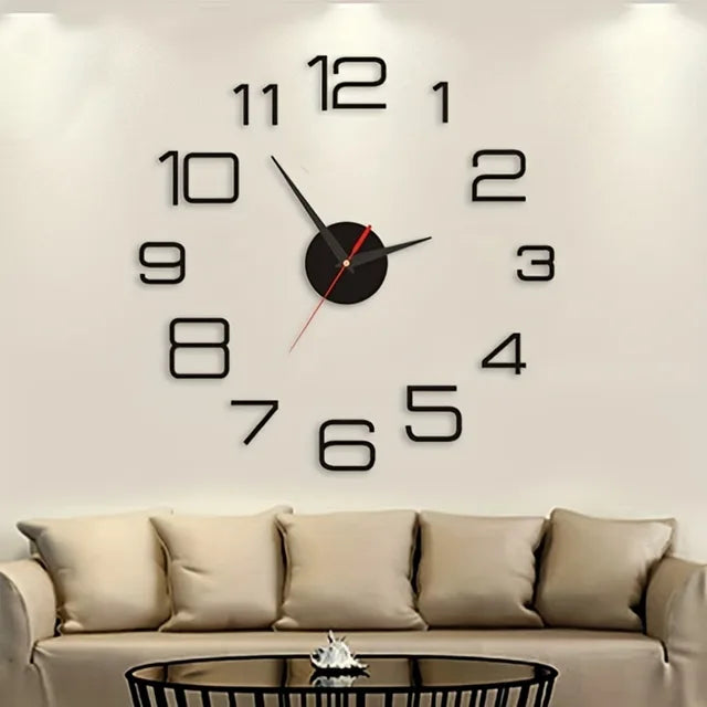 Regasion Gold 3D Modern Wall Clock Regasion