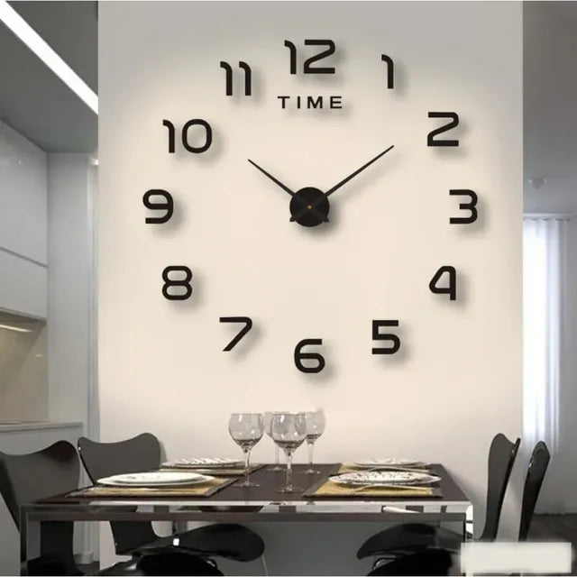 Regasion Glowing 3D Modern Wall Clock