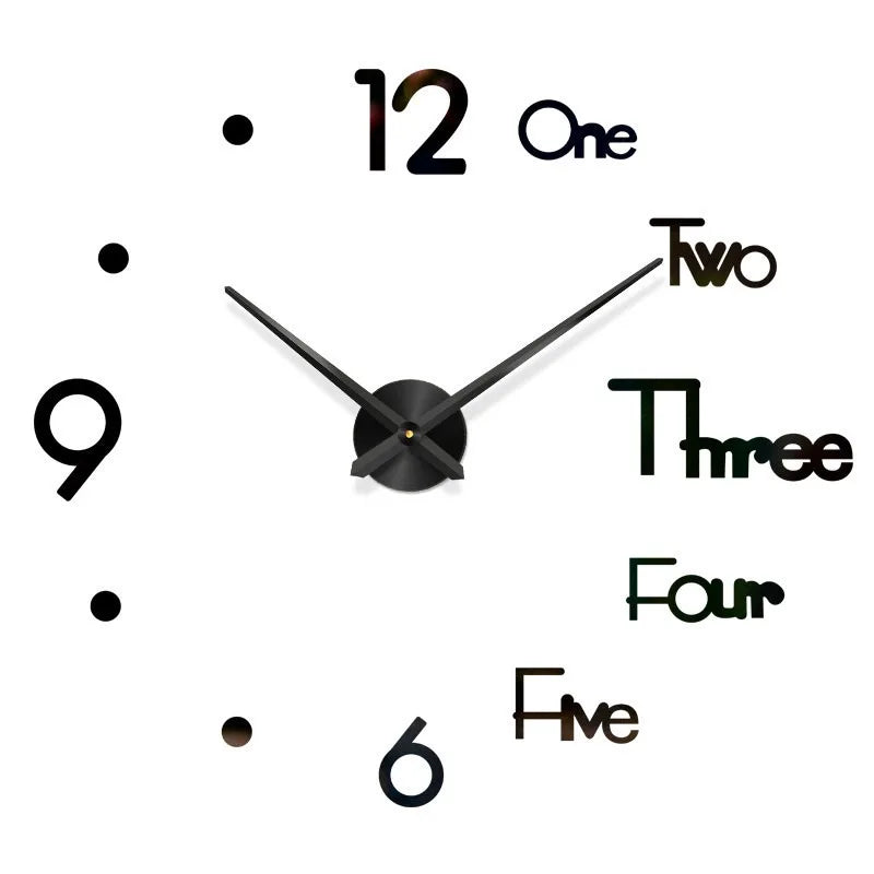 Regasion Compound 3D Modern Wall Clock by Regasion