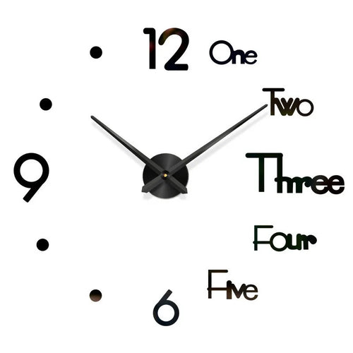 Regasion Compound 3D Modern Wall Clock by Regasion
