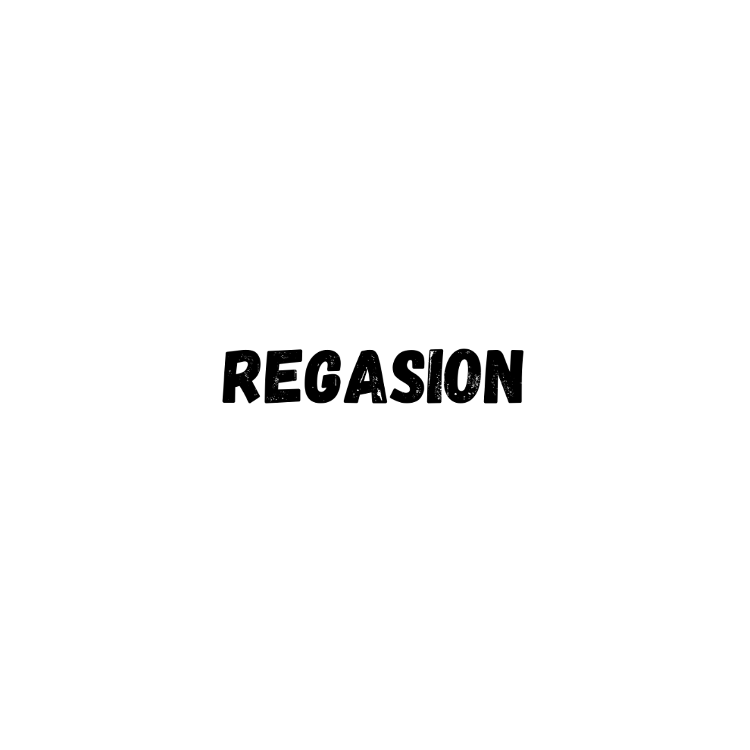 Regasion Black 3D Modern Wall Clock